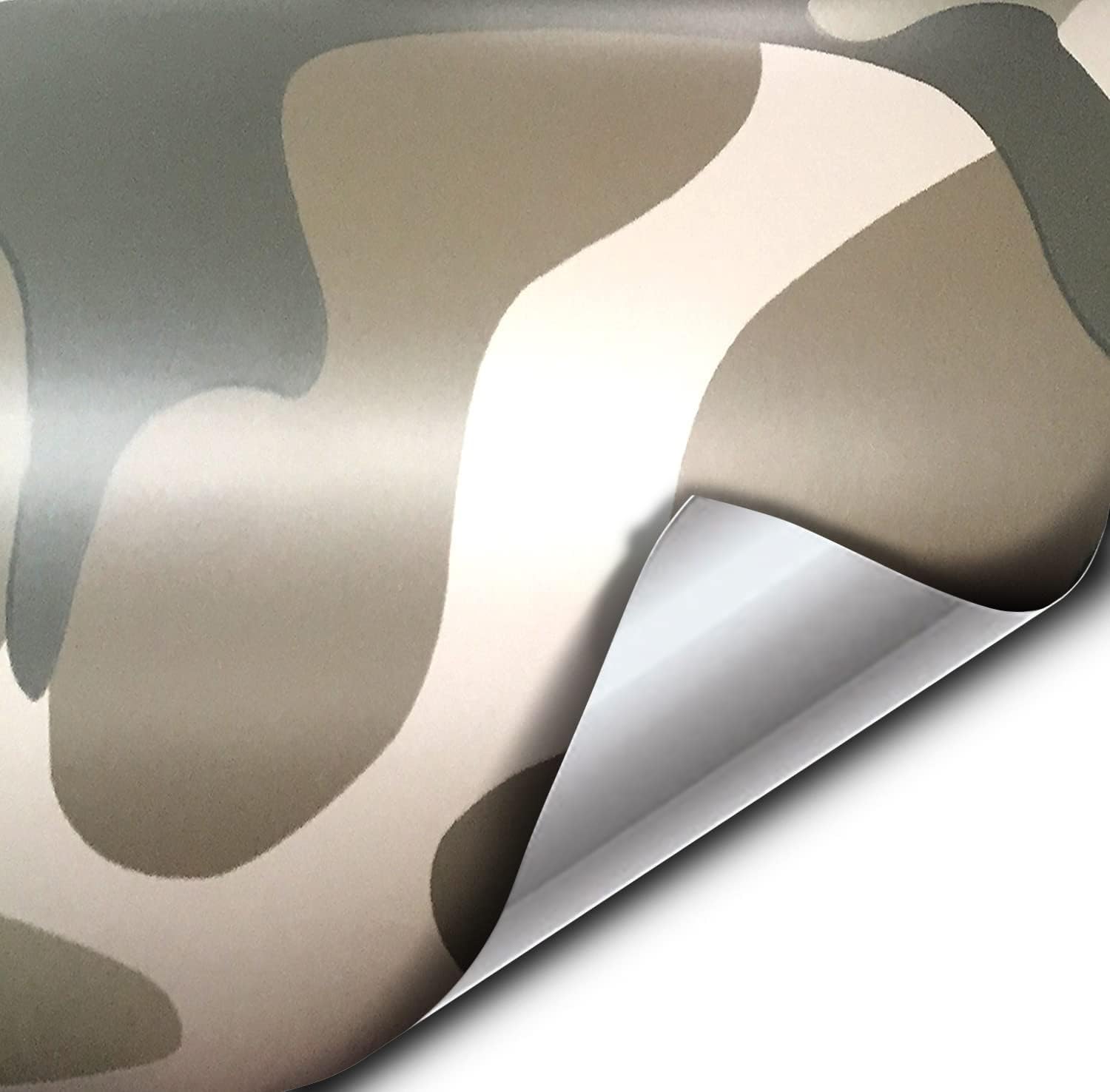 VViViD+ Desert Camouflage Pattern (100ft x 5ft) - W.D