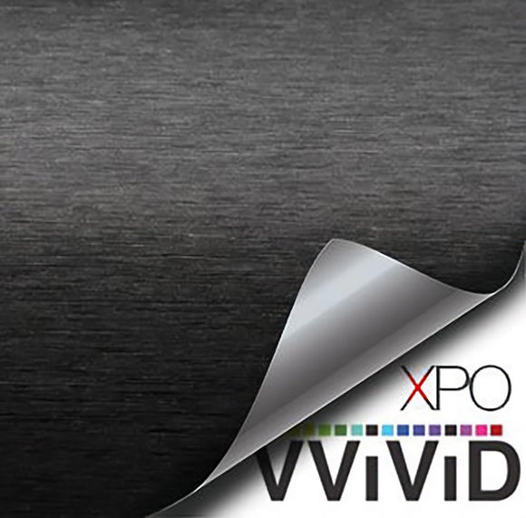VViViD Black Brushed Metallic - Tape Roll