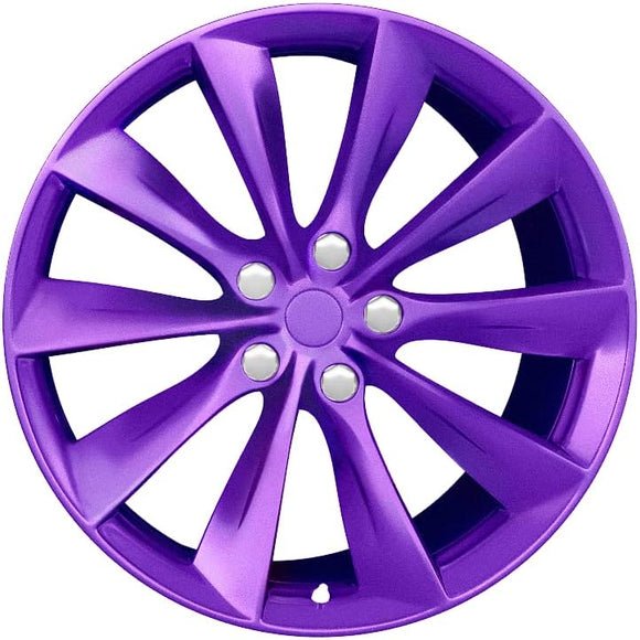 VViViD Matte Metallic Purple Auto Rim Vinyl Wrap (4 Sheet Pack of 24" x 30")