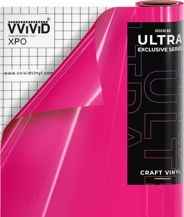 DECO65 Ultra Pink Gloss Premium Craft Film