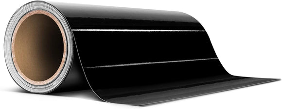 Gloss Black Tape for Chrome Deletes 6 Inch Thick