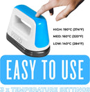 Compact Heat Press Machine for HTV Projects, DIY T-Shirts, Clothes, Portable, Lightweight (MCF)-3