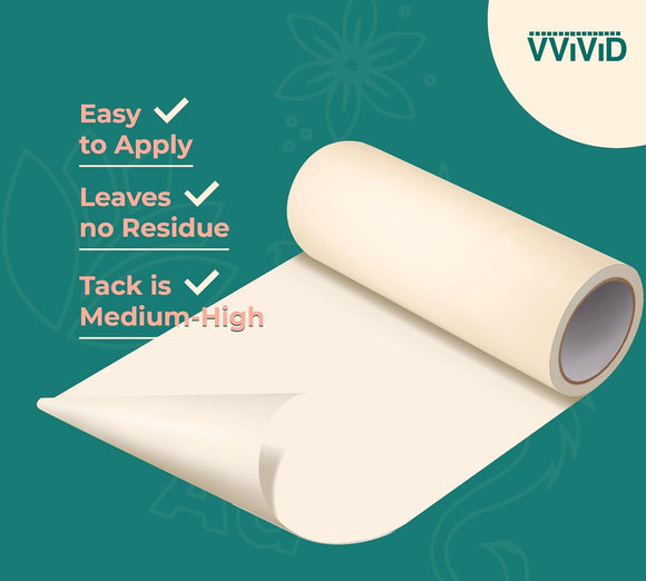 VViViD Premium Direct-Apply Medium Tack Transfer Tape