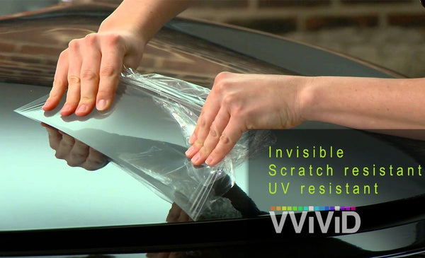 VViViD Vinyl Clear Bra Paint Protection Bulk Film (60 Inch x 54 Inch Large Roll)