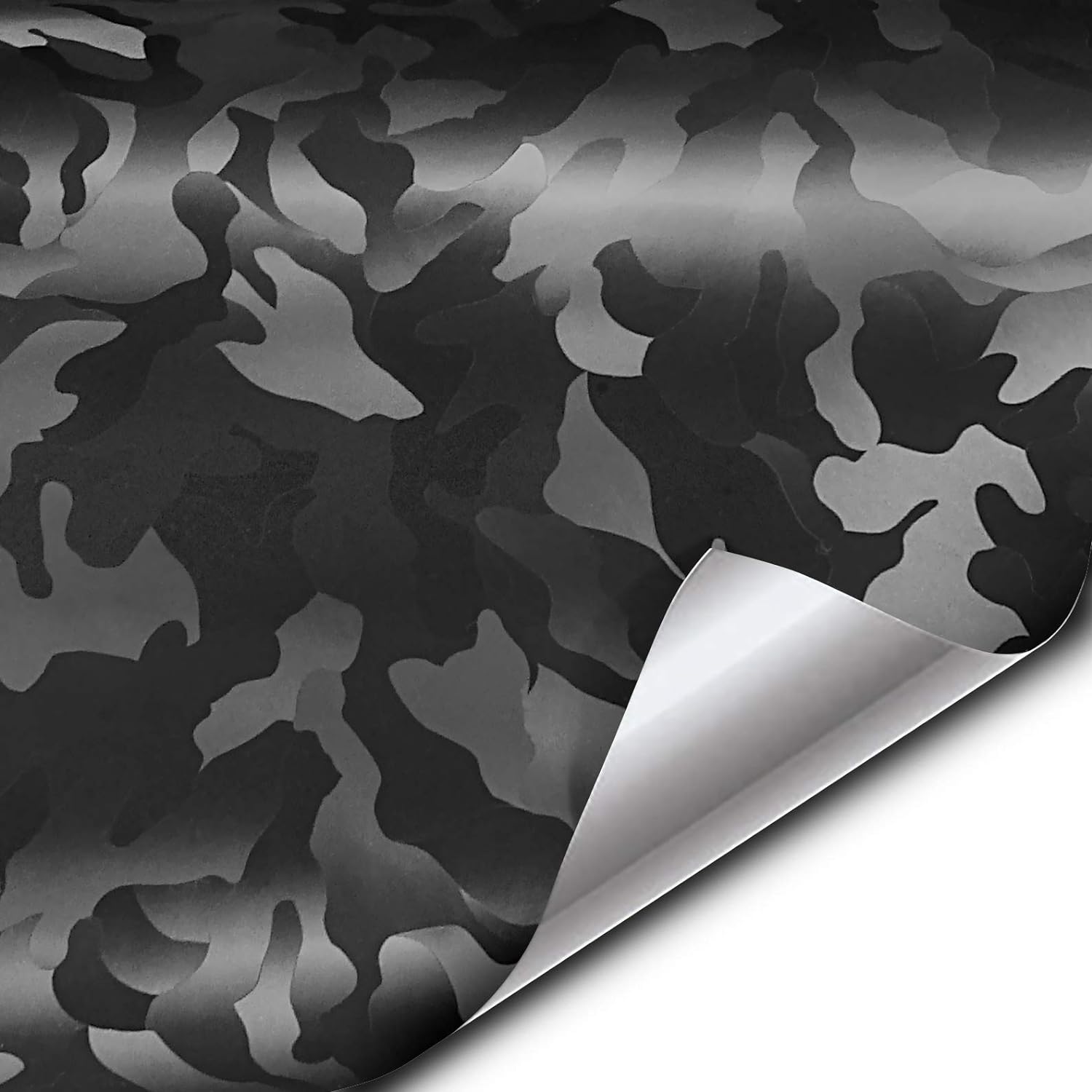 VViViD+ Stealth Medium Pattern Camouflage Vinyl Wrap (50ft x 5ft) - W.D