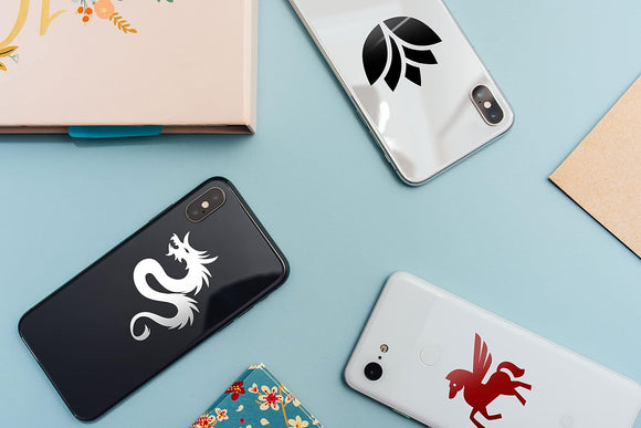 DECO65 Gloss White Permanent Craft Film