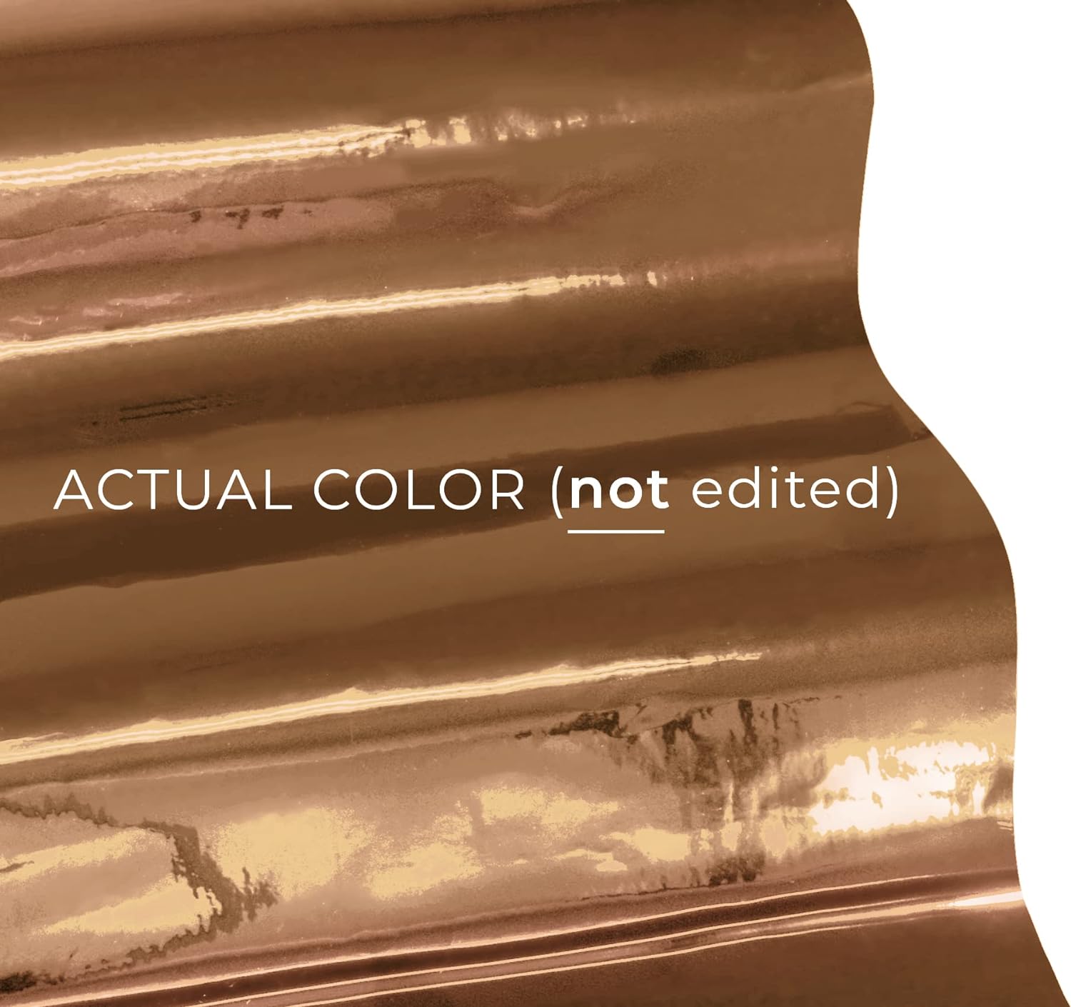 DECO65 Chrome Rose Gold Permanent Craft Film - 0