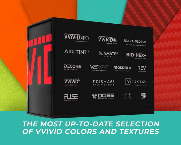 VViViD Vinyl Wrap Sample Color Deck