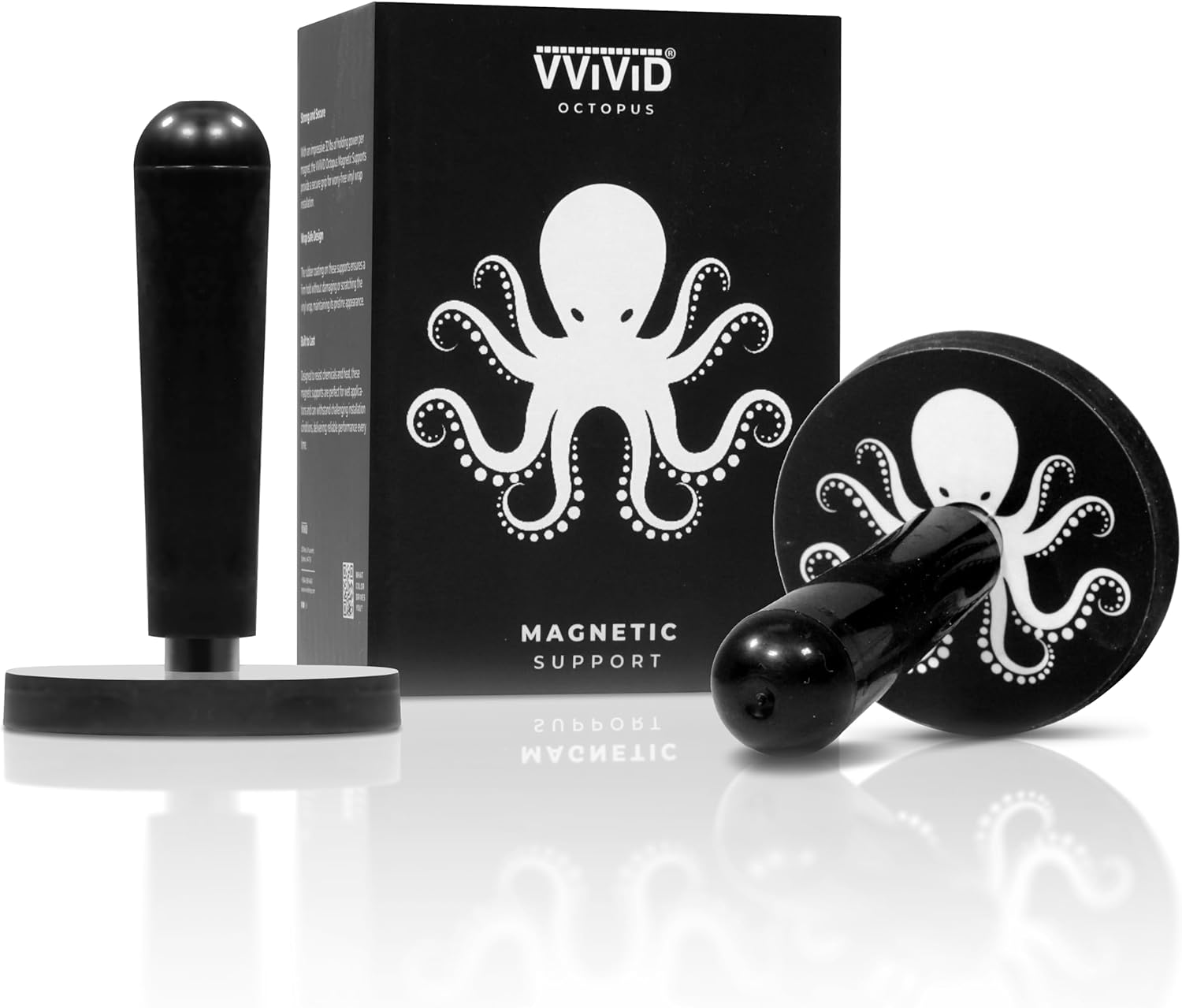 Octopus Magnets Rubber Coated for Scratch Free Vinyl Installation (MCF)