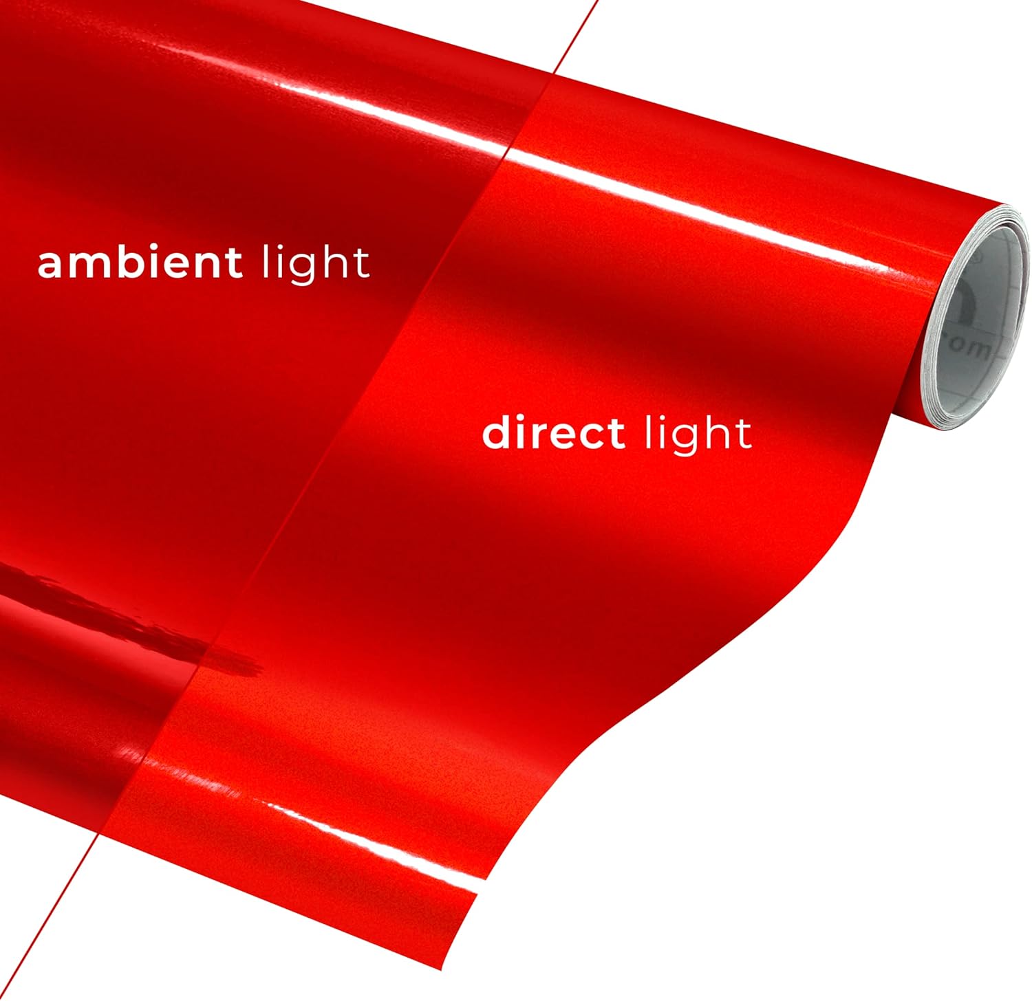 DECO65 Reflective Red Permanent Craft Film - 0