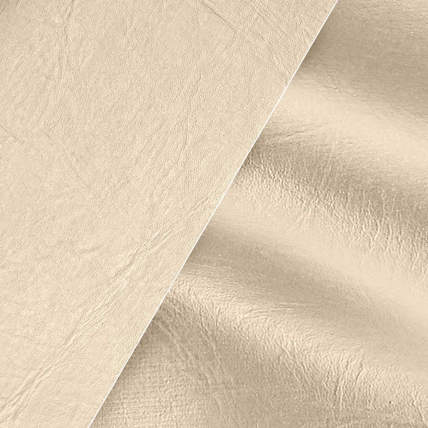 VViViD Oyster Beige Weatherproof Faux Leather Finish Marine Vinyl Fabric - 10ft x 54 Inch