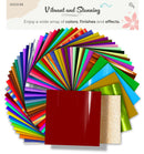 DECO65 Gloss Burgundy Permanent Craft Film-5