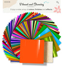 DECO65 Gloss Orange Permanent Craft Film-5