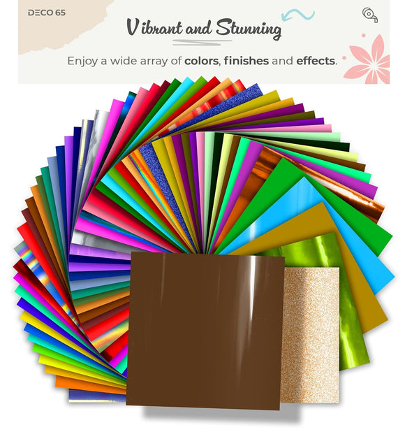 DECO65 Gloss Brown Permanent Craft Film
