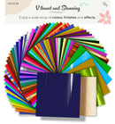 DECO65 Gloss Dark Blue Permanent Craft Film-5
