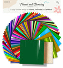 DECO65 Gloss Dark Green Permanent Craft Film-5