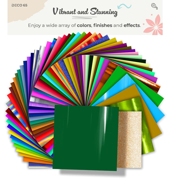 DECO65 Gloss Dark Green Permanent Craft Film