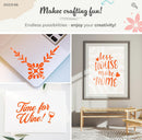 DECO65 Gloss Orange Permanent Craft Film-2