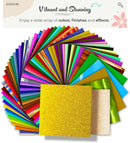 Deco65 Gold Glitter Craft Vinyl-5