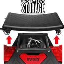 Mechanic Bench 300lbs Capacity Garage Stool with Detachable Creeper (MCF)-3