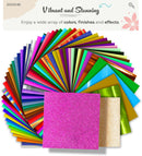 Deco65 Purple Glitter Craft Vinyl-5