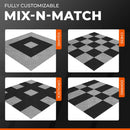 VViViD Elite Garage Modular Floor Tiles - Grey (24 Pack)-8