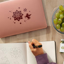 DECO65 Gloss Burgundy Permanent Craft Film-3