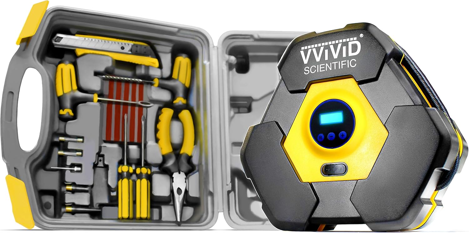 VViViD Deluxe Turbo Tire Compressor Safety Kit - W.D