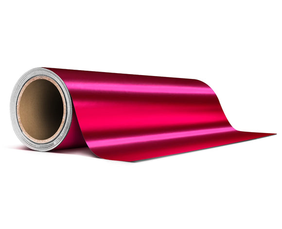 Satin Chrome Pink Tape Chrome Deletes 8 Inch Thick