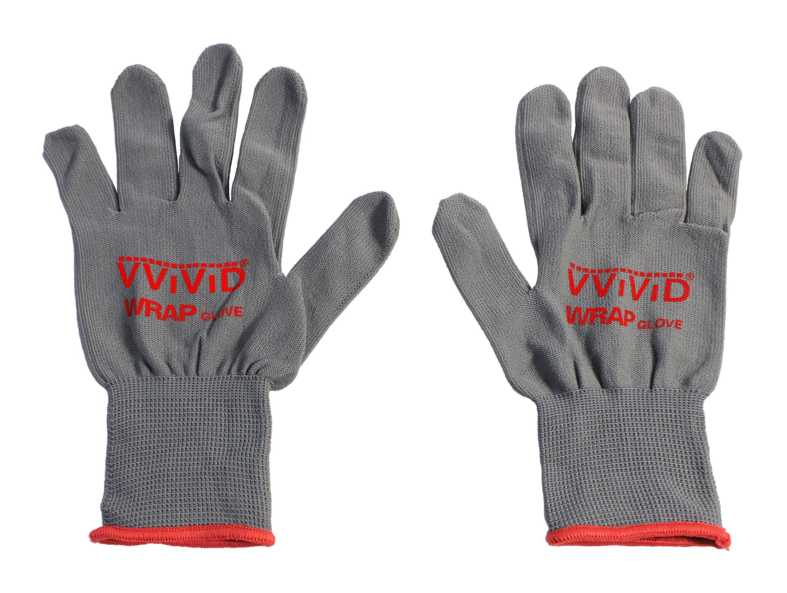 VViViD Vinyl Wrap Application Gloves, Touch Screen Safe - Lint-Free (3 Pairs)