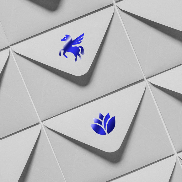 DECO65 Chrome Blue Permanent Craft Film