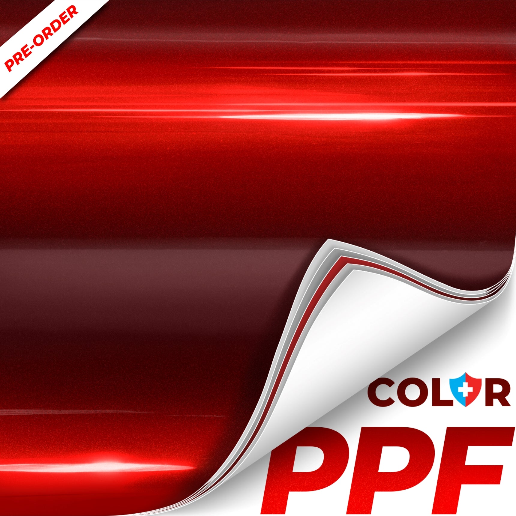| PRE-ORDER |  COLORFUSION® PPF - Sinister Red (60ft x 5ft)