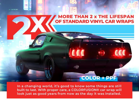 COLORFUSION® PPF - Stealth Chrome Green