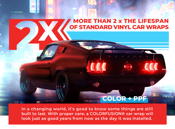 COLORFUSION® PPF - Stealth Chrome Red