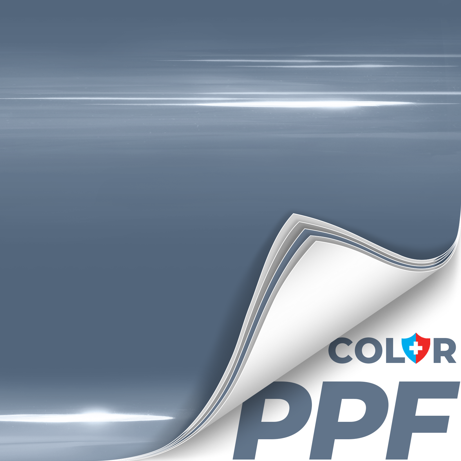 COLORFUSION® PPF - Gloss China Blue  (60ft x 5ft)