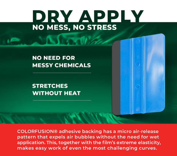 COLORFUSION® PPF - Stealth Chrome Green