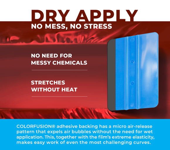 COLORFUSION® PPF - Stealth Chrome Red