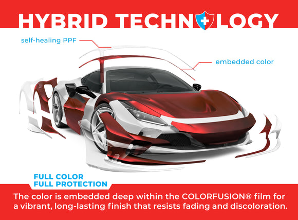 COLORFUSION® PPF - Stealth Chrome Red