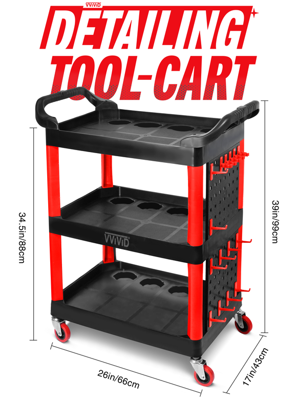 Detailing Tool Cart - Heavy Duty (MCF)