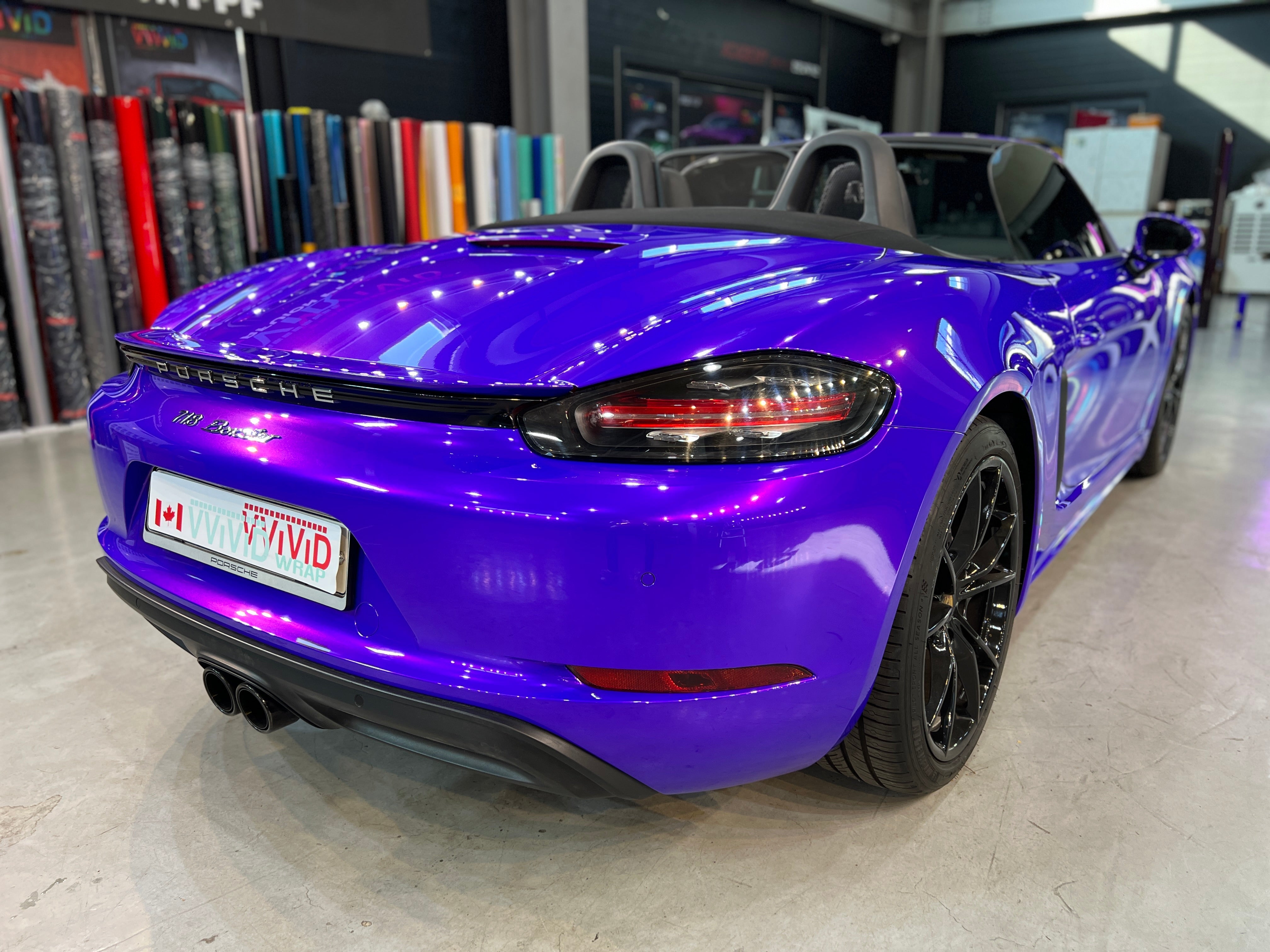 COLORFUSION® PPF - Flip Purple Blast | The VViViD Shop