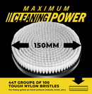 VViViD Drill Back Plate + Power Brush Attachment 6" (MCF)-2