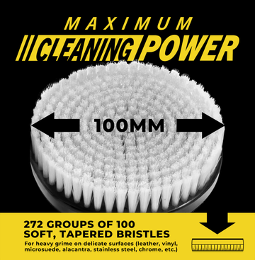 VViViD Drill Back Plate + Power Brush Attachment 4" (MCF) - 0