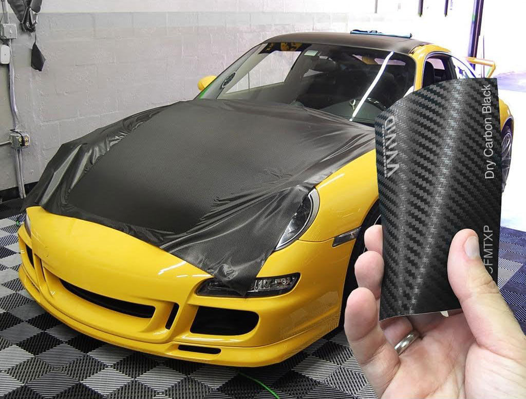 Pellicola Adesiva 3D Carbon Fiber Vinile 20x150cm: Effetto Fibra Di Carbonio, Anti Bolla, Per Auto E Oggetti
