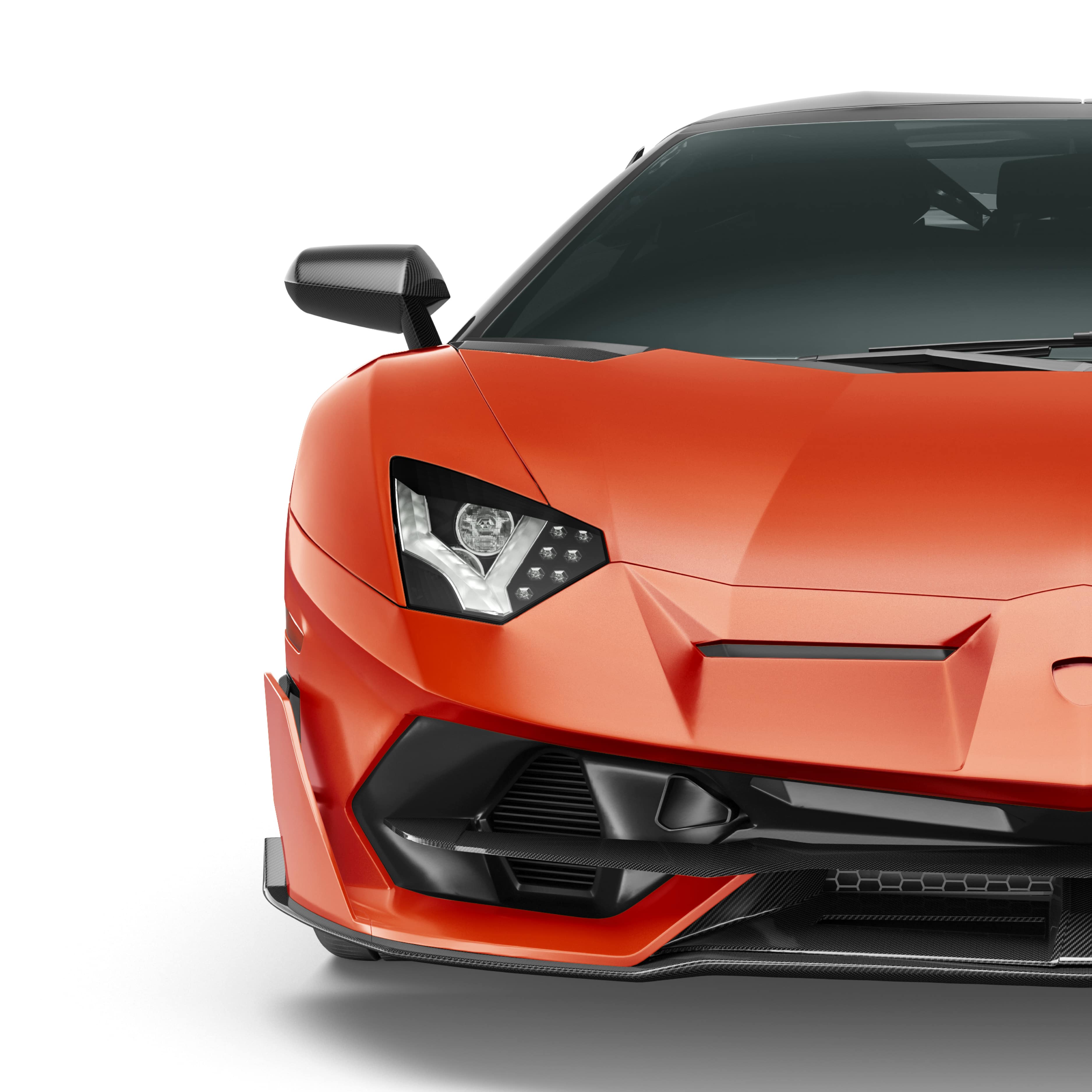 VViViD+ Matte Arancio Argos (Orange/Red Lamborghini)