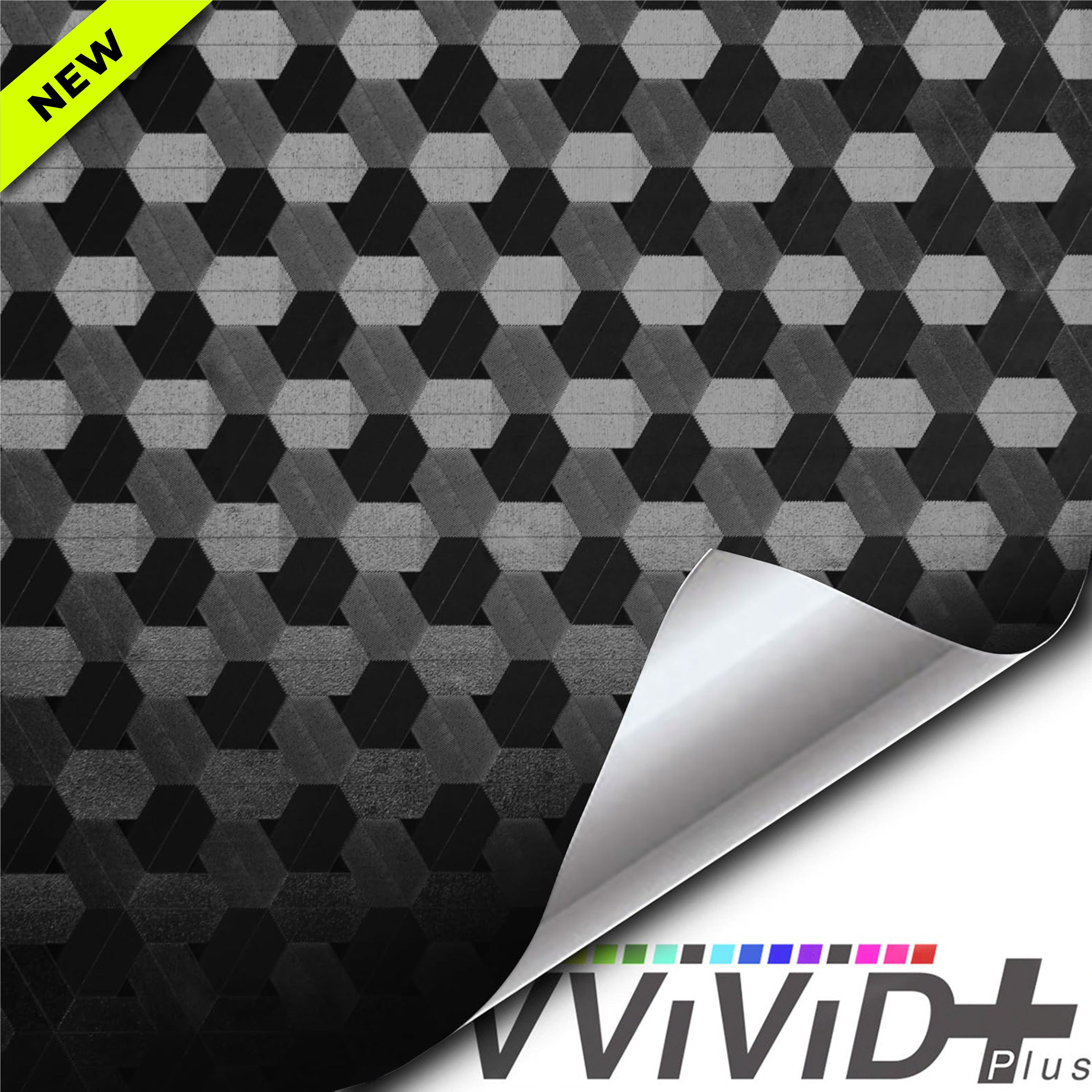 VViViD+ Designer Carbon "Weave" Black-1