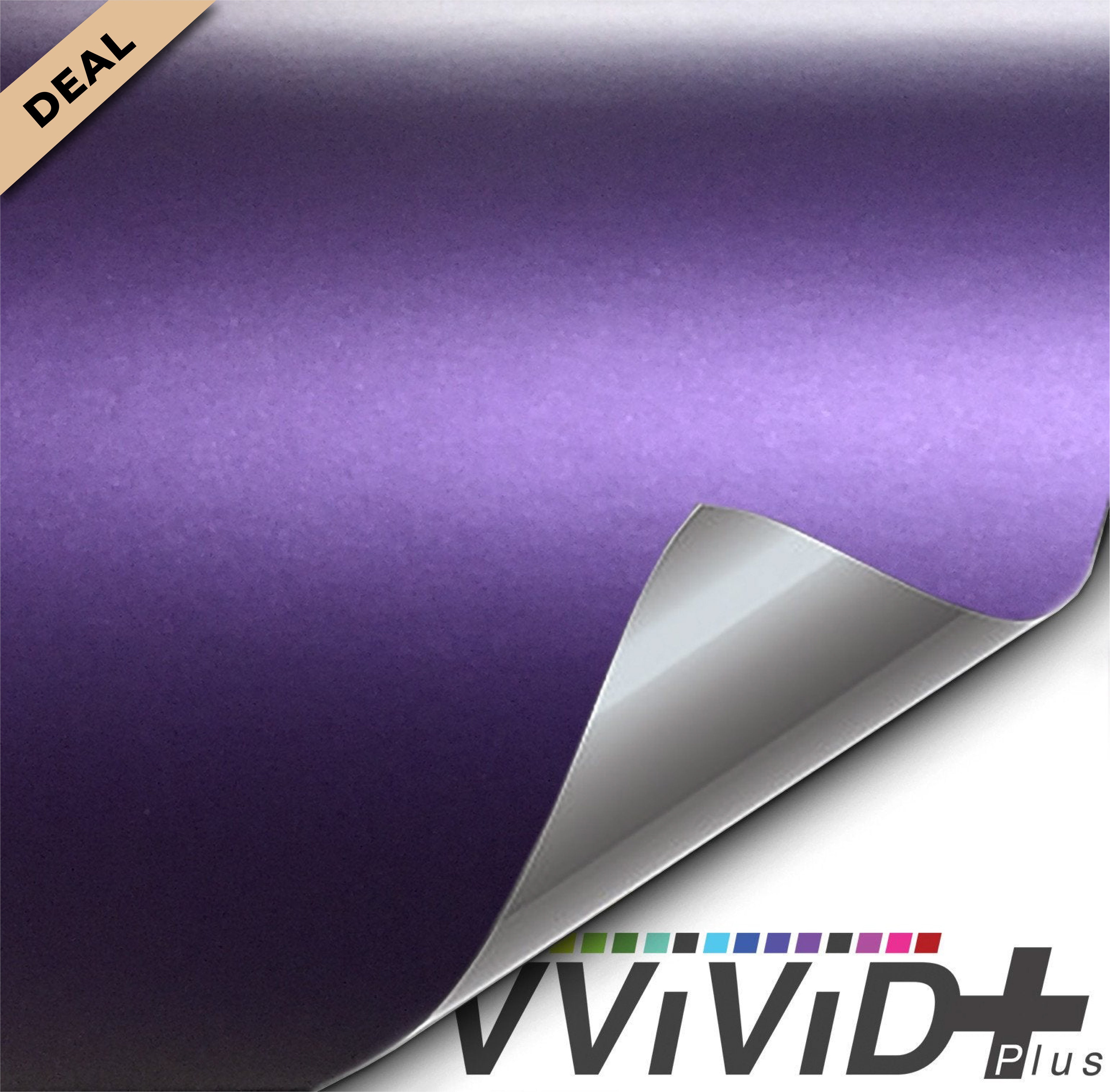 VViViD+ Matte Metallic Purple Ghost (50ft x 5ft) - W.D