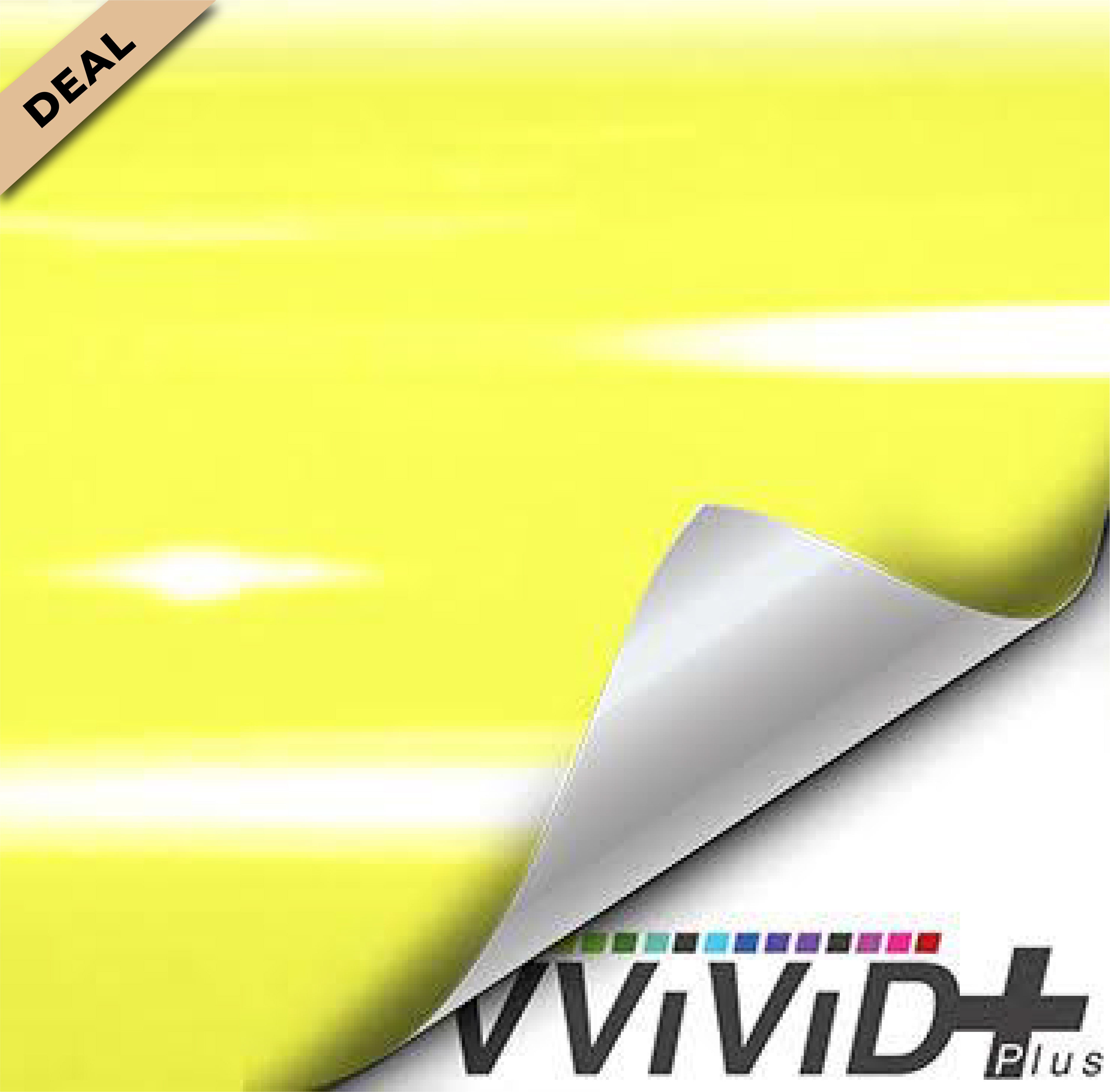 VViViD Gloss Daytona Yellow (6ft x 5ft) - W.D-1