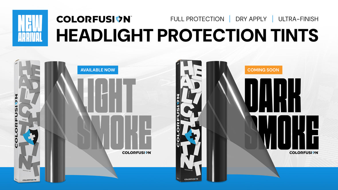 Banner headlight protection films