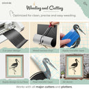 DECO65 Chrome Blue Permanent Craft Film-6
