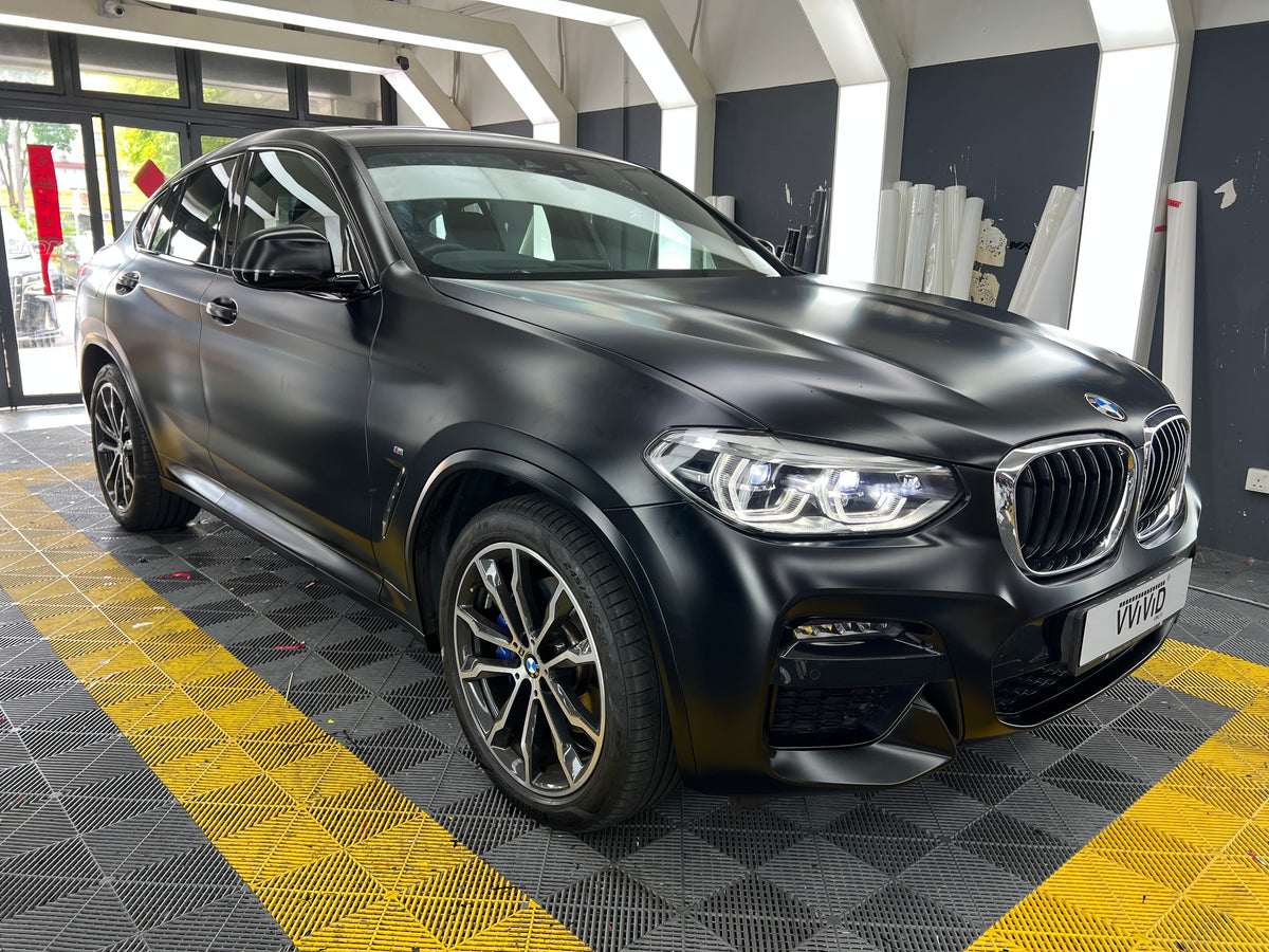 VViViD+ Satin Black Premium Automotive Vinyl Wrap | The VViViD Shop